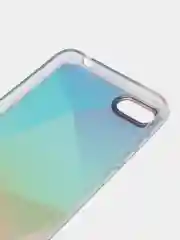 Бирюзовый чехол Honor 7A, 7A Prime, 7S, Huawei Y5 2018, Lite, Y5 Prime, прозрачный, с рисунком