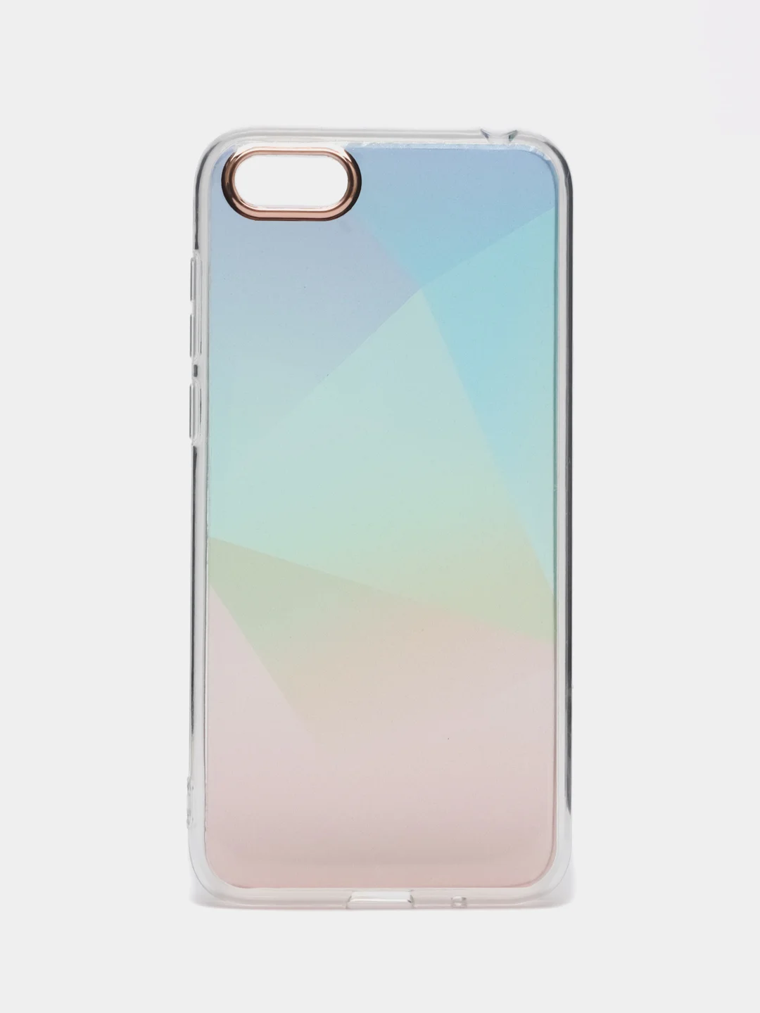 Бирюзовый чехол Honor 7A, 7A Prime, 7S, Huawei Y5 2018, Lite, Y5 Prime, прозрачный, с рисунком