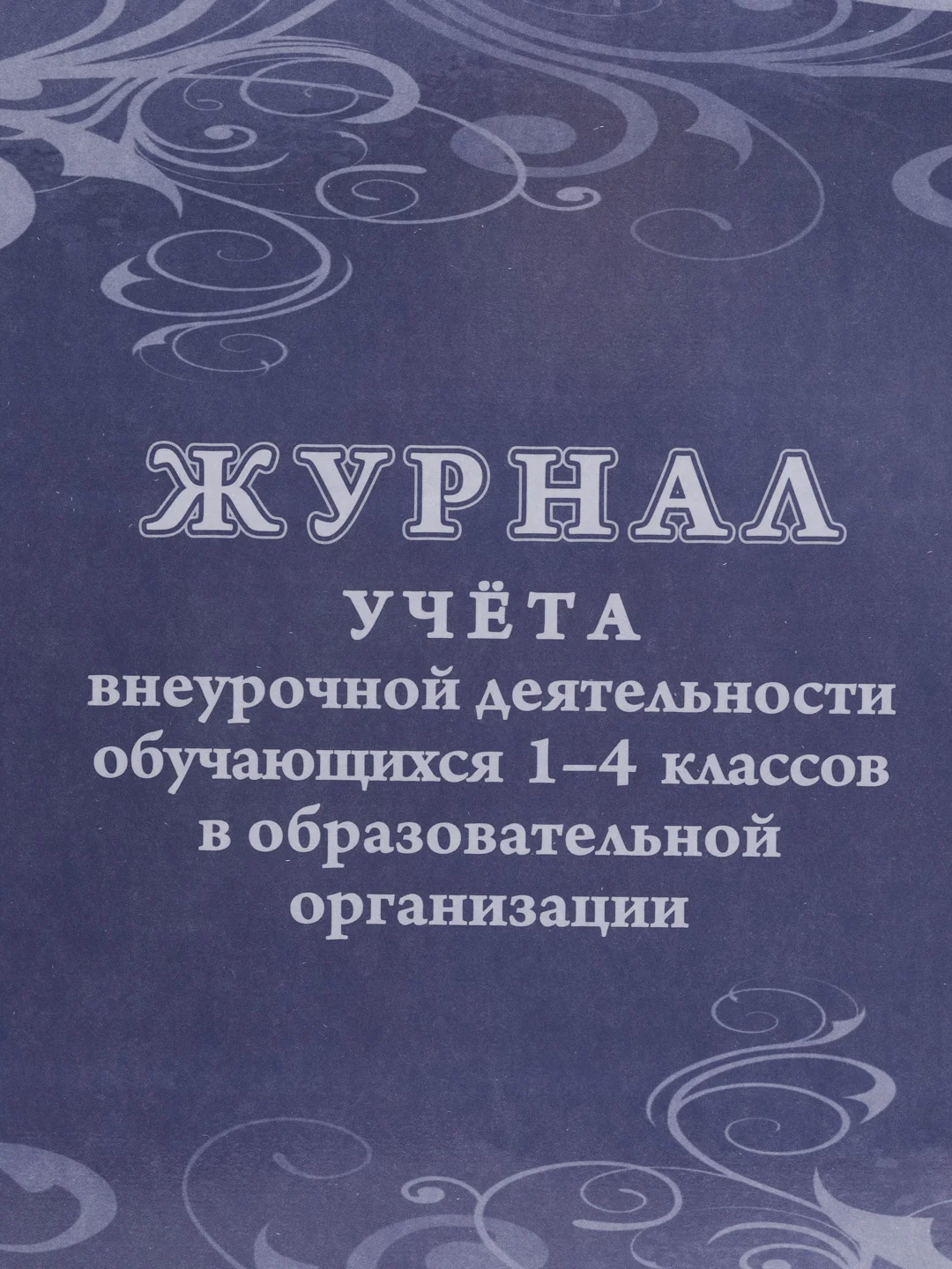 Журнал учёта внеурочной деятельности обучающихся 1-4 классов в образовательной организации