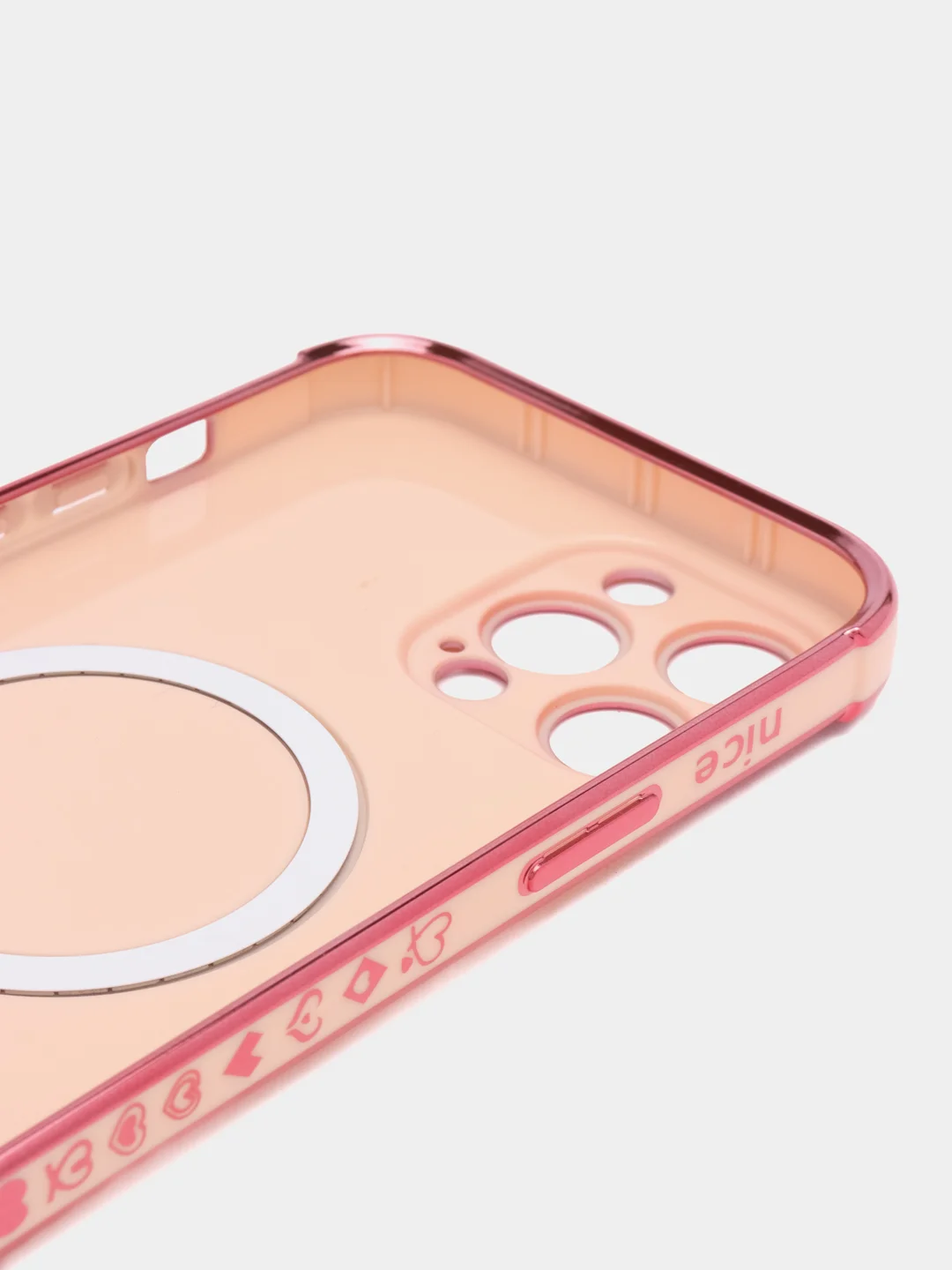 Бежевый чехол на Айфон Magsafe магсейф IPhone 11 12 13 14 15 Pro Max