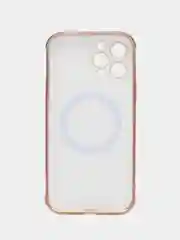 Бежевый чехол на Айфон Magsafe магсейф IPhone  11 12 13 14 15 Pro Max