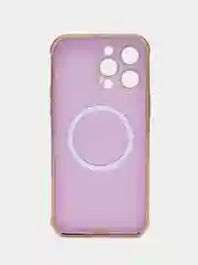 Лавандовый чехол на Айфон Magsafe магсейф IPhone  11 12 13 14 15 Pro Max