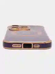 Лавандовый чехол на Айфон Magsafe магсейф IPhone  11 12 13 14 15 Pro Max