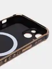 Черный чехол на Айфон Magsafe магсейф IPhone  11 12 13 14 15 Pro Max
