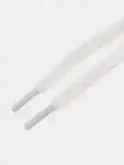 Белый эластичные шнурки с капсулой