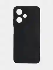 Чехол Infinix Hot 30 Play / Инфиникс Хот 30 Плей, черный, силиконовый