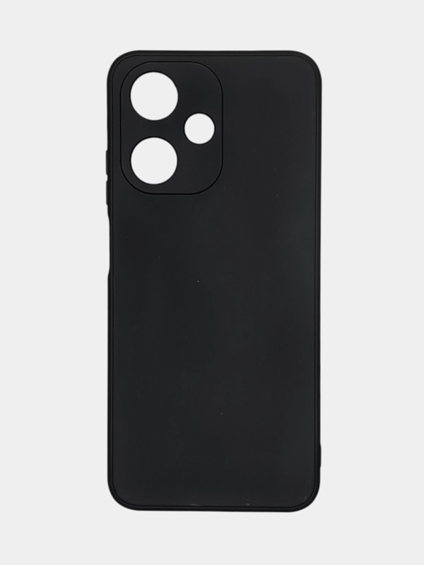 Чехол Infinix Hot 30 Play / Инфиникс Хот 30 Плей, черный, силиконовый