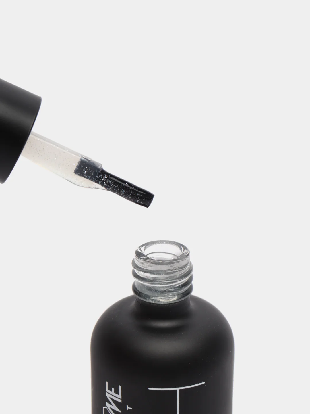 Топ для гель-лака Серебро Charme Expert Shimmer без липкого слоя, завершающее покрытие