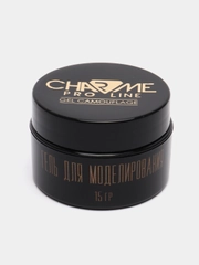 Гель камуфлирующий с поталью 02, Charme Pro, для наращивания ногтей, 15 г