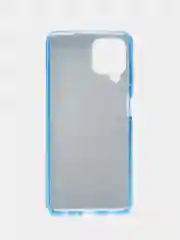 Голубой чехол Samsung Galaxy A22 4G, M22, M32, Самсунг Галакси А22 4G, М22, М32 блестящий сияющий