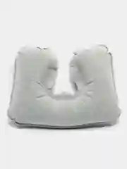 Серый подушка надувная под шею, дорожная, 36*30*10