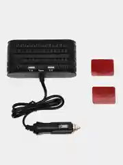 Разветвитель гнезда Olesson 1654 прикуривателя на 4 порта с 2 портами USB и 1 Type-C, USB