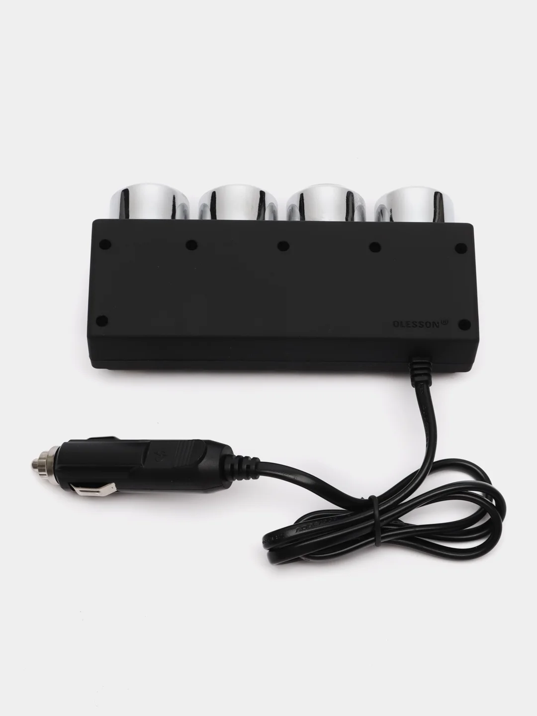 Разветвитель прикуривателя авто 1508 на 3 выхода + 2 USB