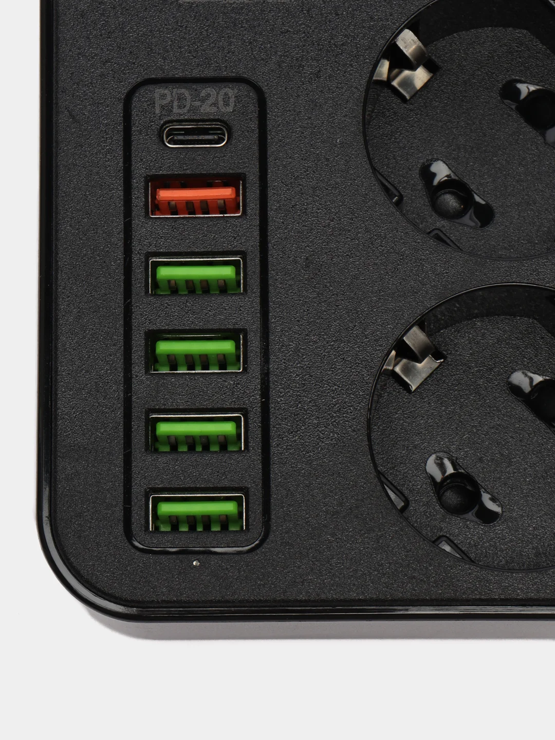 Сетевой фильтр удлинитель Live Power, 3 розетки, 5 USB, 1 Type-C