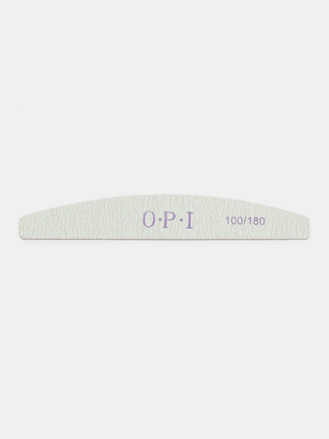 Пилка для ногтей OPI полукруглая, на вспененной основе, 100/180 грит