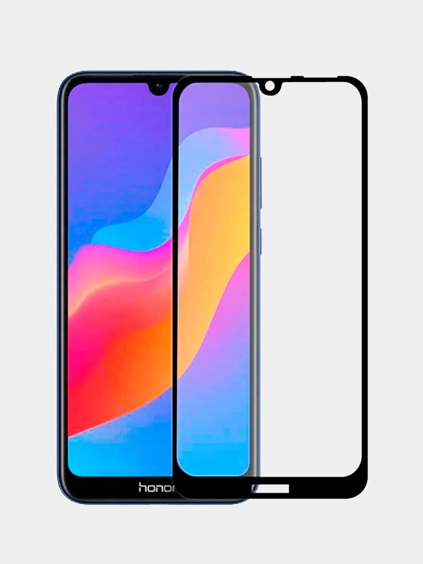 Защитное стекло 9D Honor 8A / 8A Pro / 8A Prime / Huawei Y6 2019 / Y6s