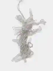 Белый гирлянда ,штора, фиолетовый белый и желтый свет, 3 х 2.5