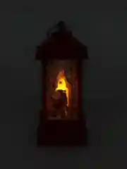 Красный декоративный светильник "Фонарь", новогодний