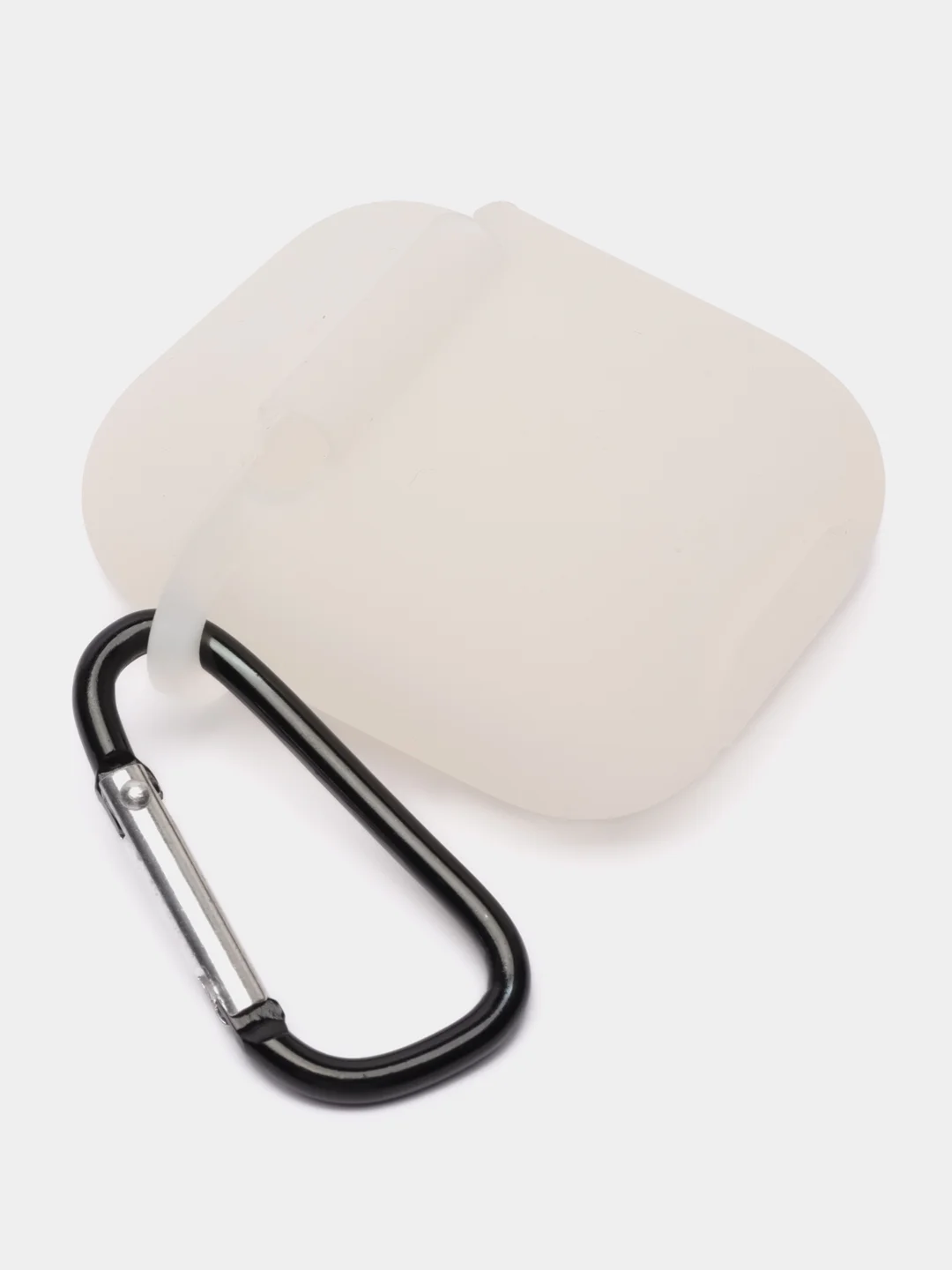 Лимонный силиконовый чехол для наушников AirPods 1, 2, с карабином