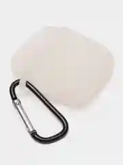 Лимонный силиконовый чехол для наушников AirPods 1, 2, с карабином