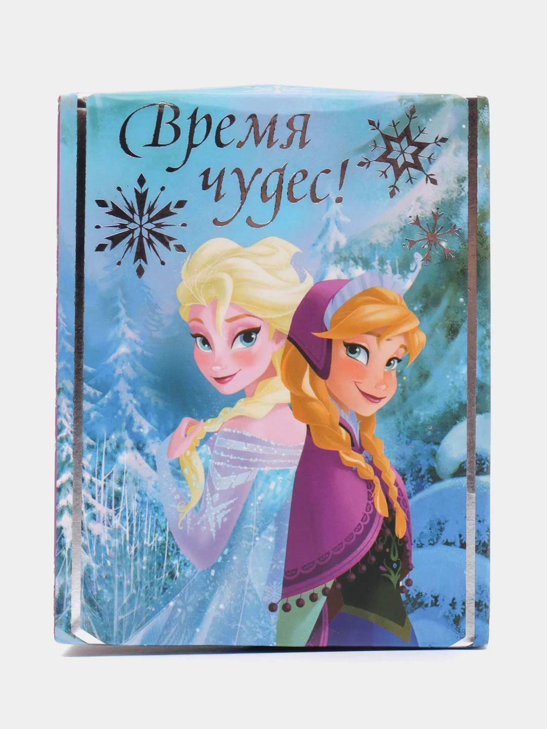Носки махровые для девочек в подарочной упаковке "Холодное сердце"