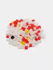 Лайм блочный 3D конструктор "Новогодняя тема" для подарка на Новый год