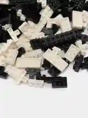Белый блочный конструктор 3D "Милая Панда"