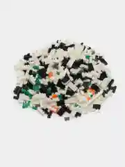 Конфетный блочный конструктор 3D "Милая Панда"
