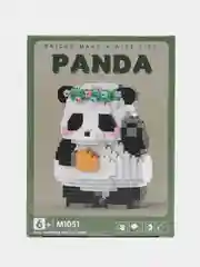 Конфетный блочный конструктор 3D "Милая Панда"