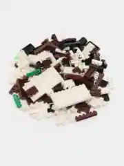 Конфетный блочный конструктор 3D "Милая Панда"