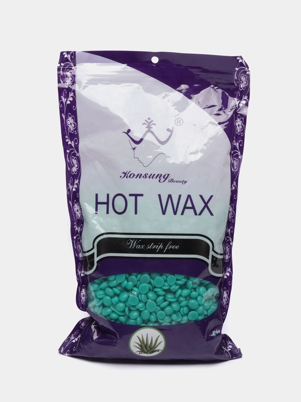 Воск для депиляции, в гранулах, 100 г, 300 г, 500 г, 1000 г, hot wax konsung beauty