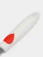 Белый нож для пиццы, теста и чебурека, волнистый