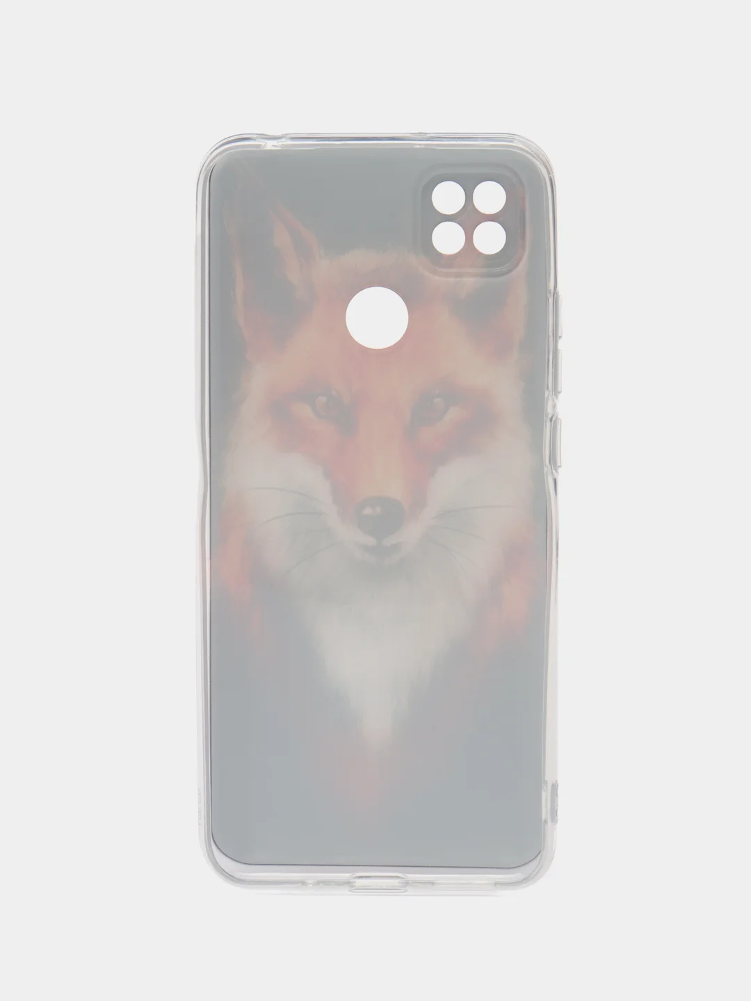 Фиолетовый чехол с рисунком на Xiaomi Redmi 9A / Redmi 9C, матовый