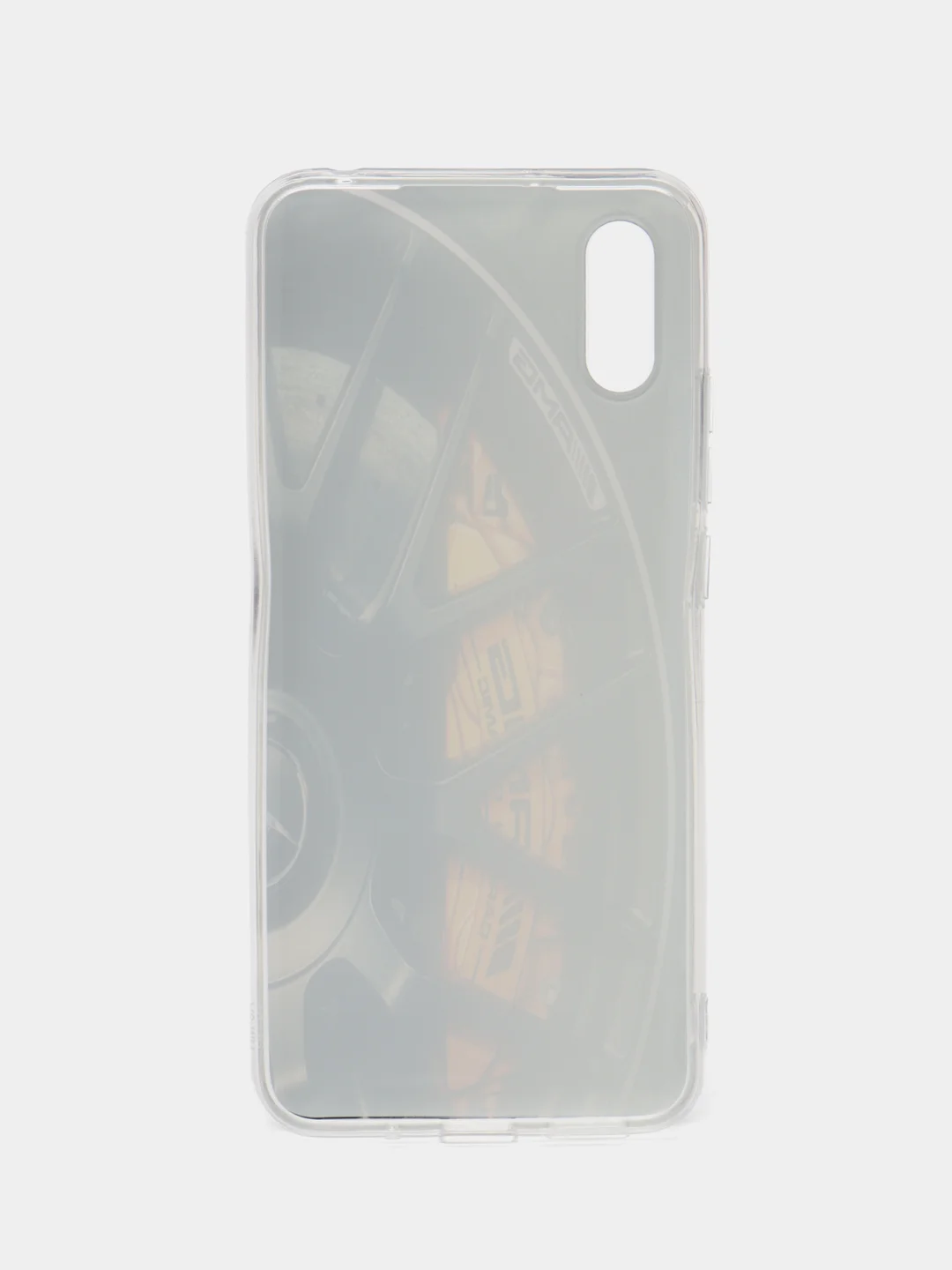 Черный чехол с рисунком на Xiaomi Redmi 9A / Redmi 9C, матовый