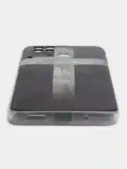 Серый металлик чехол на Xiaomi Redmi 10C / Сяоми Редми 10С прозрачный, с рисунком, защита камеры