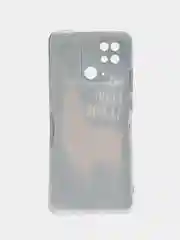 Синий чехол на Xiaomi Redmi 10C / Сяоми Редми 10С прозрачный, с рисунком, защита камеры