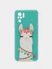 Хаки чехол на Xiaomi Redmi Note 10 / Poco M5s / Redmi Note 10S матовый, с рисунком