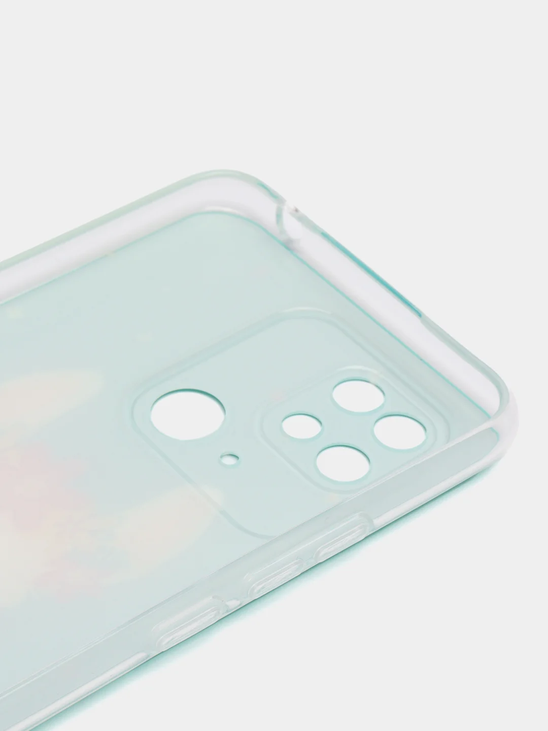 Темно-синий чехол на Xiaomi Redmi 10C / Сяоми Редми 10С прозрачный, с рисунком, защита камеры