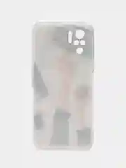 Хром чехол на Xiaomi Redmi Note 10 / Poco M5s / Redmi Note 10S матовый, с рисунком