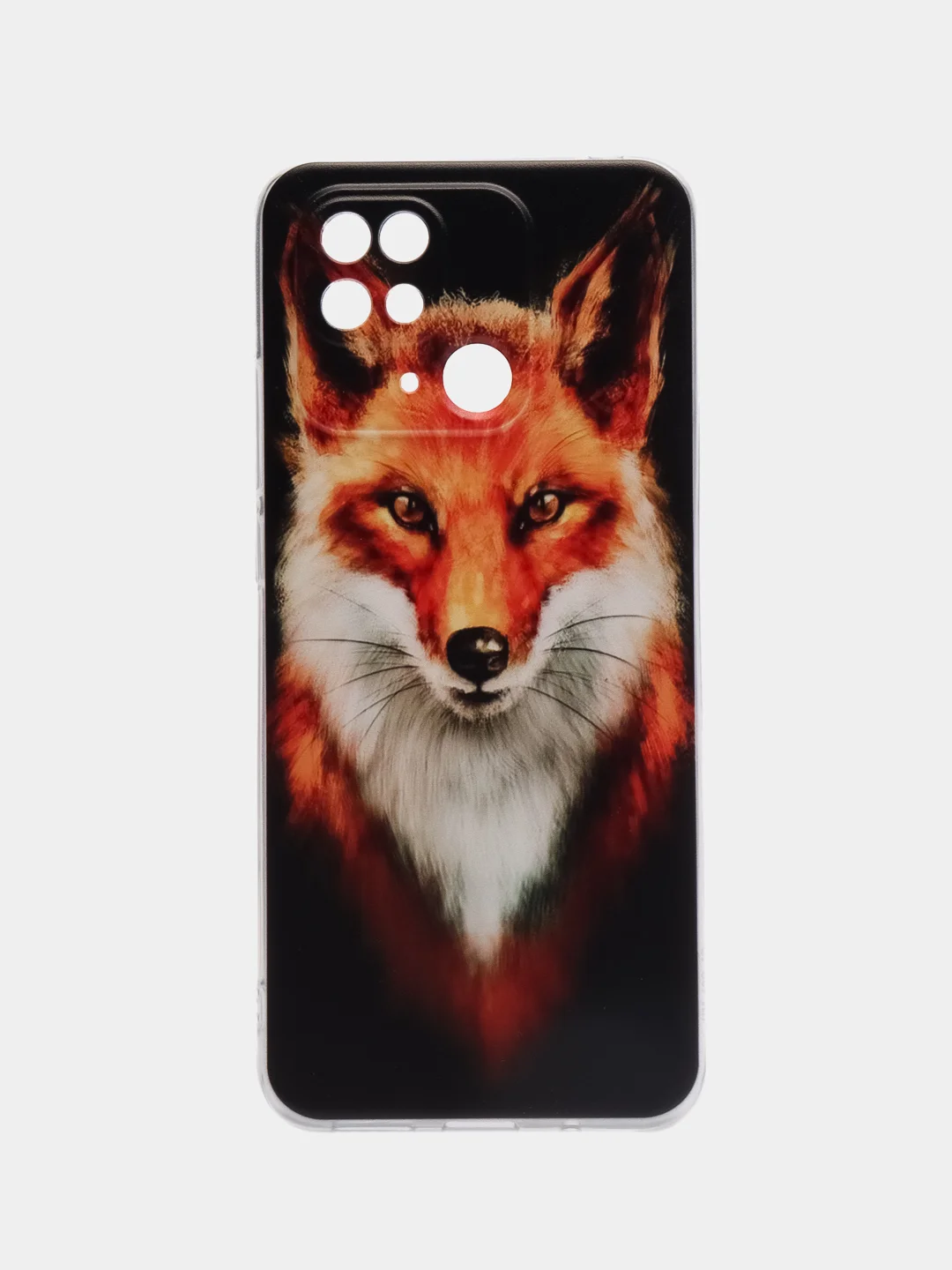 Терракотовый чехол на Xiaomi Redmi 10C / Сяоми Редми 10С прозрачный, с рисунком, защита камеры