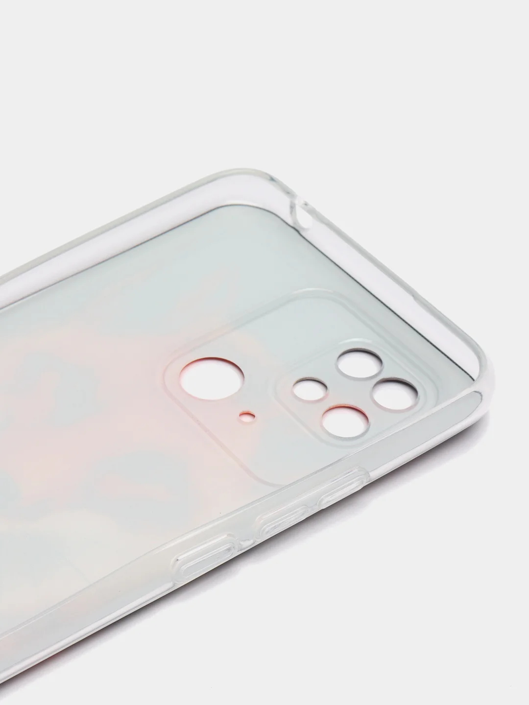 Терракотовый чехол на Xiaomi Redmi 10C / Сяоми Редми 10С прозрачный, с рисунком, защита камеры