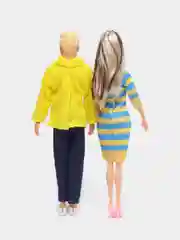 Горчичный набор кукол Miss Kapriz "Семья", в пакете