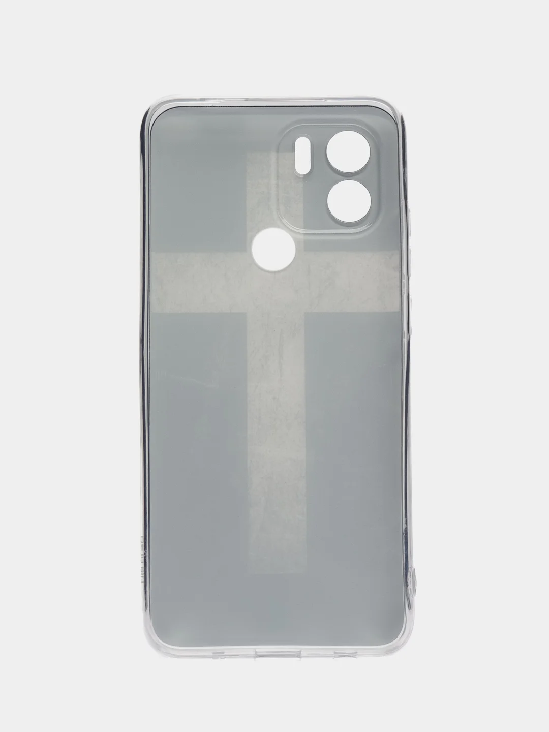 Серый металлик чехол для Xiaomi Redmi A1 Plus / A1+, A2+, Poco C51 (Сяоми Редми А1 Плюс / А1+) с рисунком