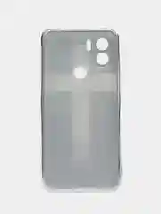 Серый металлик чехол для Xiaomi Redmi A1 Plus / A1+, A2+, Poco C51 (Сяоми Редми А1 Плюс / А1+) с рисунком