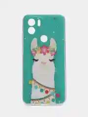Темно-синий чехол для Xiaomi Redmi A1 Plus / A1+, A2+, Poco C51 (Сяоми Редми А1 Плюс / А1+) с рисунком