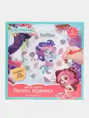 Тарелка в наборе с красками и кисточкой, "EnchanNimals"