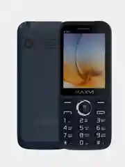 Темно-синий мобильный телефон Maxvi K15n, С КАМЕРОЙ, АККУМУЛЯТОР 1400мАч