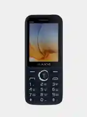 Темно-синий мобильный телефон Maxvi K15n, С КАМЕРОЙ, АККУМУЛЯТОР 1400мАч