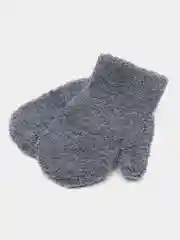 Серый варежки для детей, вязанные, 1-4 года