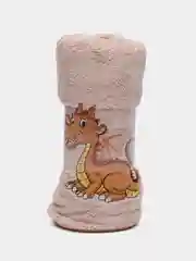 Бежевый полотенце кухонное из микрофибры, 33х73 см